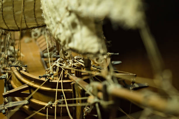 istock modeling: English brig - wooden sailing ship 1156548661