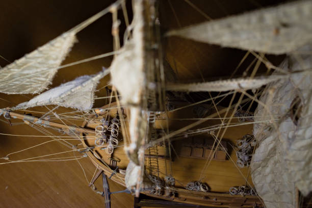 istock modeling: English brig - wooden sailing ship 1156548729