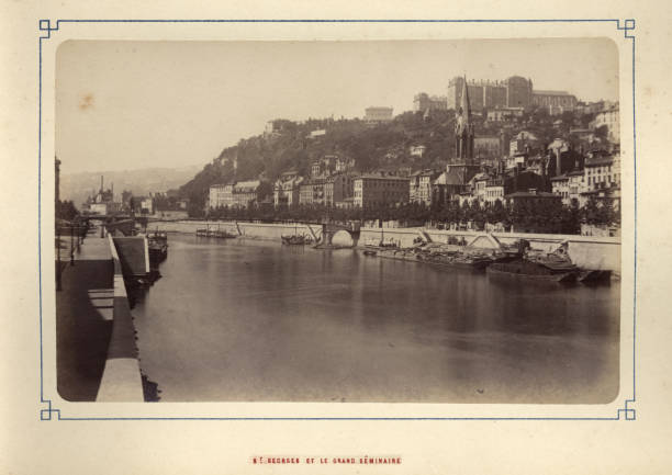 istock Saint Georges and the Great Seminar, Lyon, 19th Century 1156549259