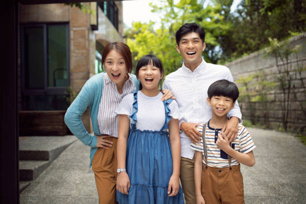 istock Family members happy faces 1156563865