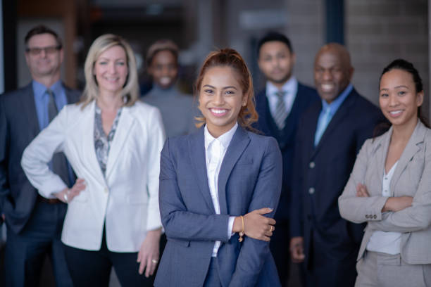 istock Smiling Businesspeople 1156572862