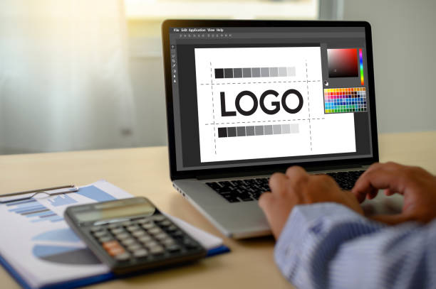 istock Creative Designer Graphic at work. , Illustrator Graphic designer working digital tablet and computer Color swatch samples 1156576890