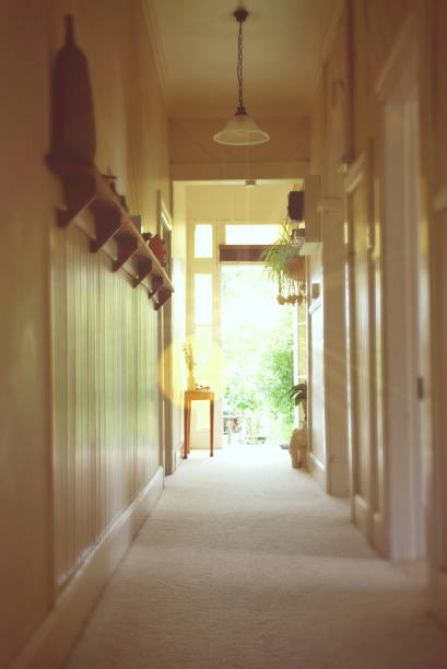 istock Corridor in Old Villa Style House 1156582286