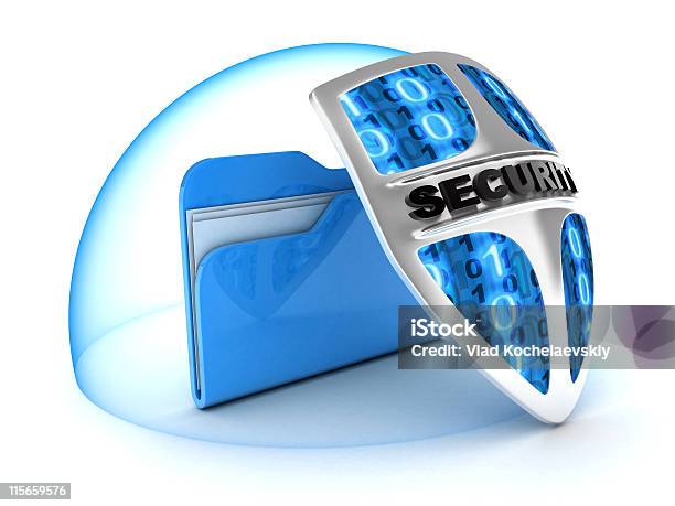 File And Shield Stock Photo - Download Image Now - File Folder, Shield, Accessibility