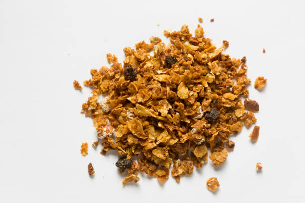 granola - bran cereal stock-fotos und bilder