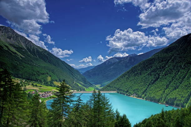 istock Mountains by lake Vernagt 1156619771