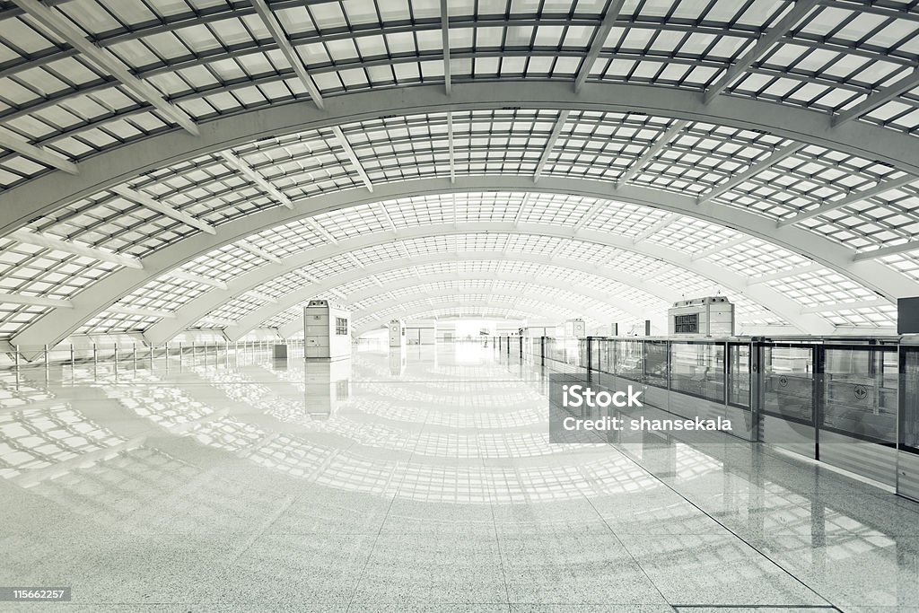 Lobby moderno - Foto de stock de Aeroporto royalty-free