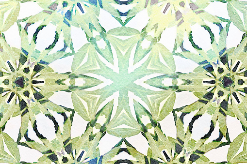 This is my Photographic Image of a Medical Marjuana in a Mandala Watercolour Effect. Because sometimes you might want a more illustrative image for an organic look.