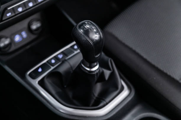 istock Interior design of the modern car 1156627709