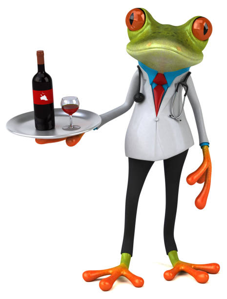istock Frog doctor - 3D Illustration 1156630557