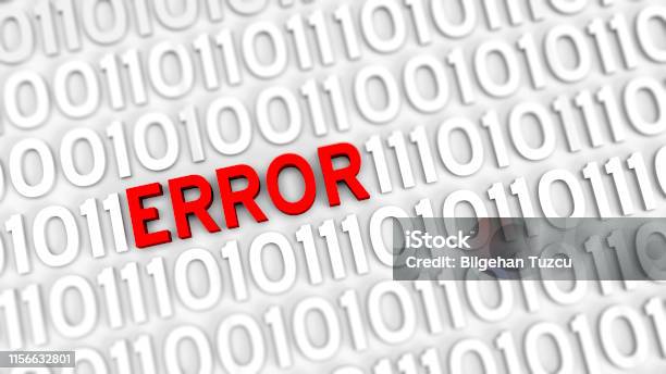Error Code Background Images Error Binary Code Digital Data Background Stock Photo - Download Image ...