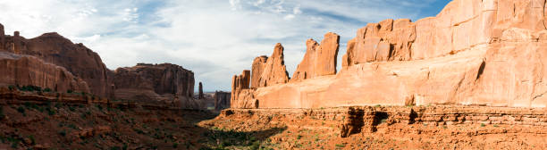 istock Park Avenue trail head in Arches National park Moab large panoramic 1156637065