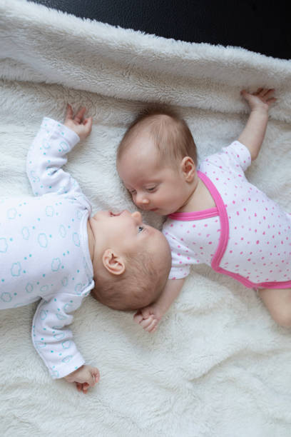istock Newborn twins Baby 1156637487
