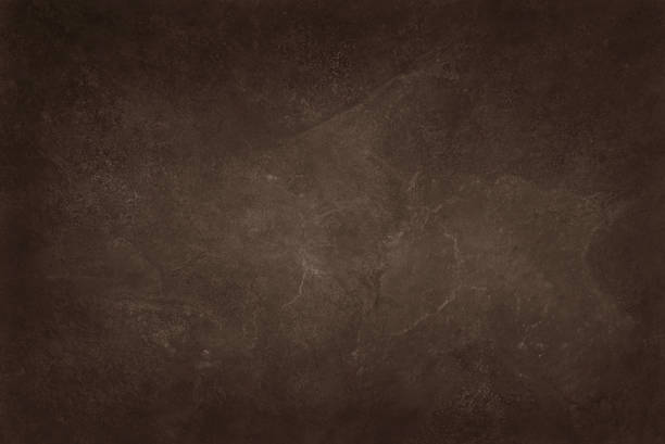 istock Dark brown slate texture in natural pattern with high resolution for background and design art work. Brown stone wall. 1156637701