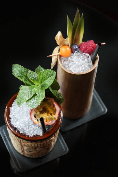 istock Fruity Tiki Cocktails 1156638470