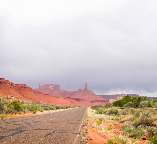 istock Red rock pinnacles of the past 1156638807