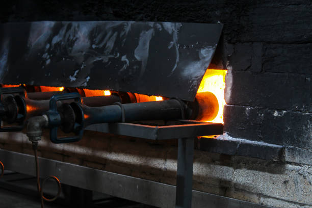 istock forged fire for oven burning,  Porcelain ceramics. 1156642698