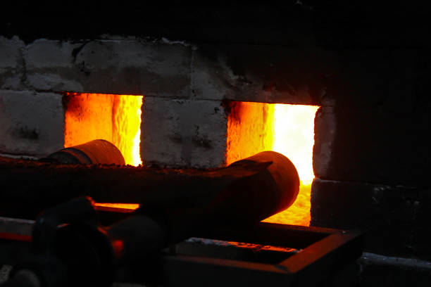 istock forged fire for oven burning,  Porcelain ceramics. 1156643636