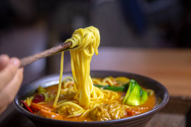 Chinese gravy noodles