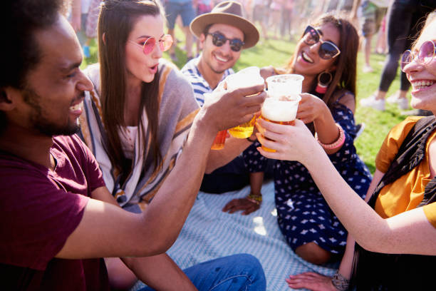 istock Making toast for their friendship 1156649069