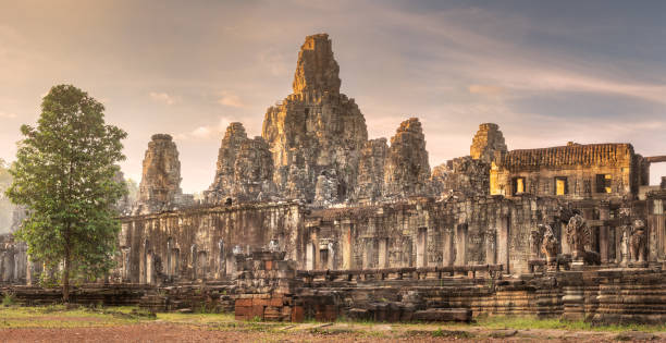istock Ancient temple Bayon Angkor Siem Reap, Cambodia 1156658451