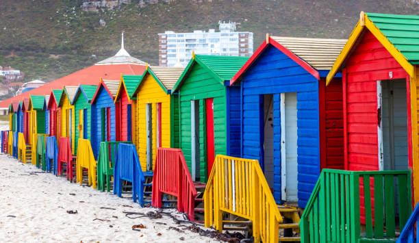 istock Muizenberg Beach houses Cape Town 1156658725