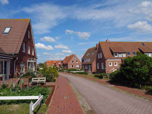 baltrum island in the north sea