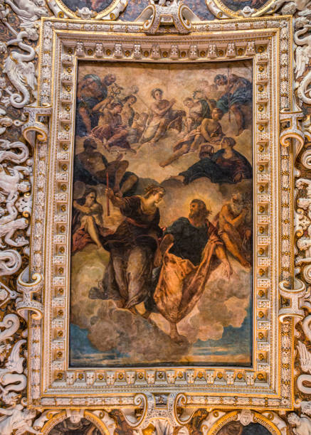istock Venice. Doge's Palace, ceiling in the Atrium 1156662260