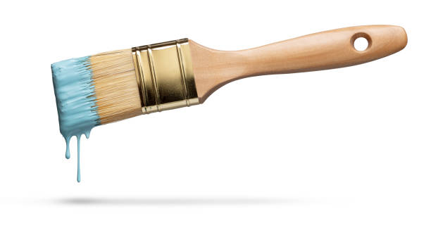 istock Perfect paintbrush on white with clipping path 1156663381