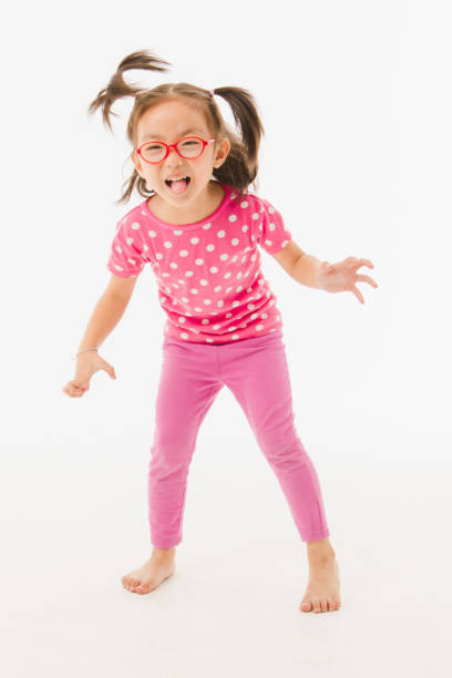 istock Little girl playing 1156664889