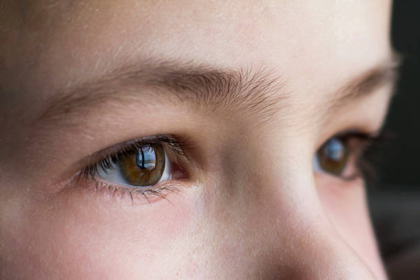 istock Close up macro of child boy eyes 1156666985