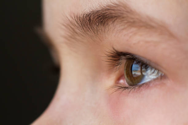 istock Close up macro of child boy eye 1156667036