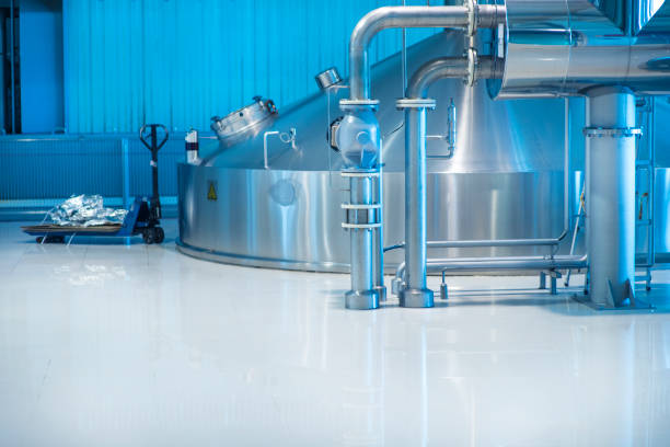istock Tanks for beer storage. Modern Brewing Production. 1156670718