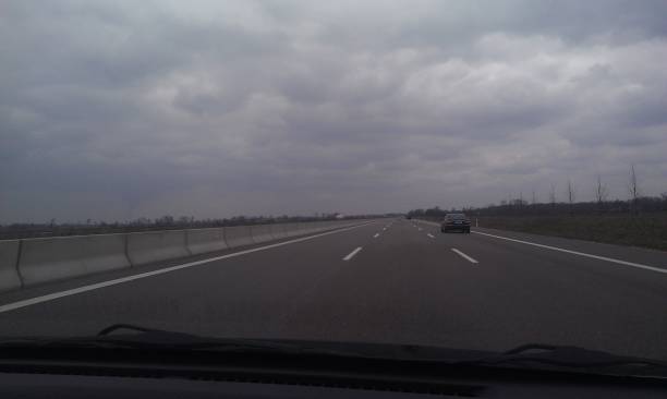 istock Documentation image of highway in western Europe 1156676613