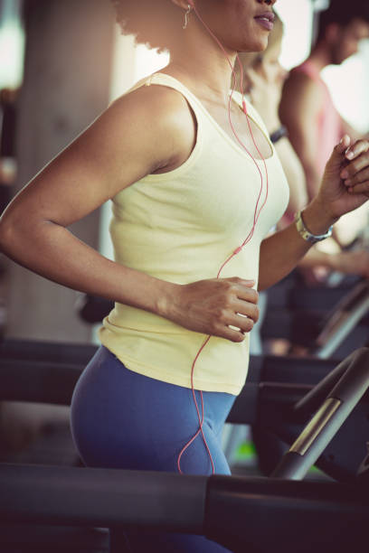 istock Torching those calories with some time on the treadmill. 1156687267