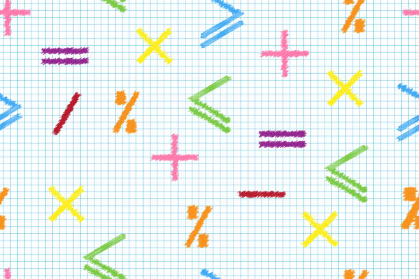 Colored Math Problems 132,200+ Colorful Drawing: Math Operations Stock Photos, Pictures ...