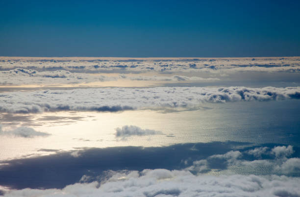 istock natural sky, clouds and sea surface background 1156696001