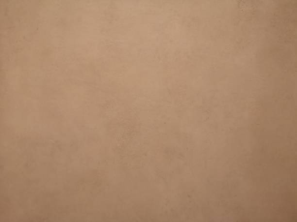 istock brown color paint on cement wall surface texture material concerte 1156699471