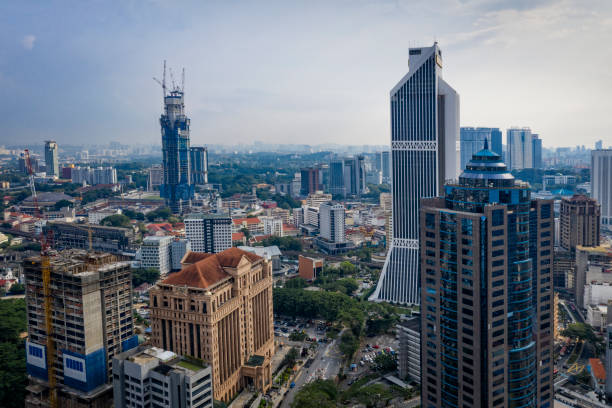 istock Aerial view of Kuala Lumpur Downtown 1156702601