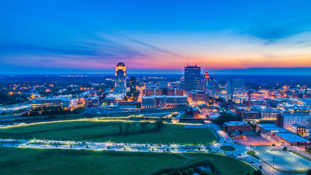 istock Winston-Salem, North Carolina, USA Skyline Panorama 1156706887