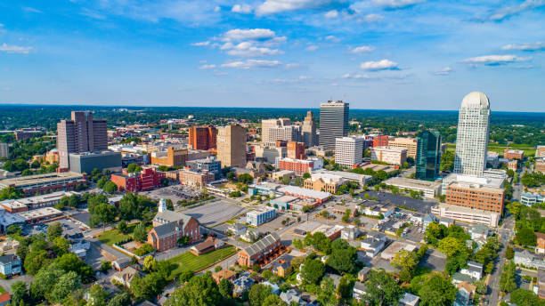 istock Downtown Winston-Salem, North Carolina, USA 1156707078