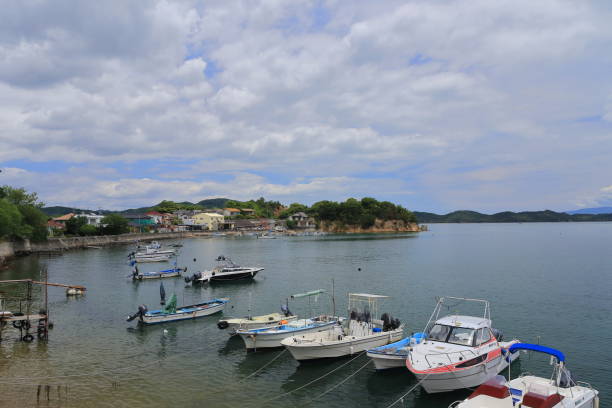 istock Seto in land sea in Japan 1156707433