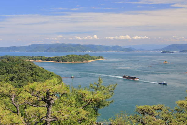 istock Seto in land sea in Japan 1156708464