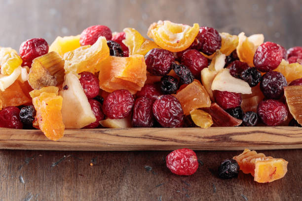istock Dried fruits and berries. 1156708960