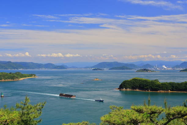 istock Seto in land sea in Japan 1156709159