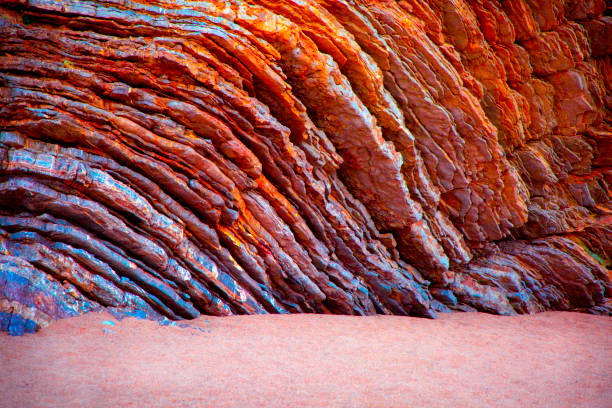 fondo de piedra - rock pattern canyon usa fotografías e imágenes de stock