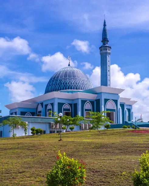 Photo of Beautiful Blue Sky at Moaque Dompak Island