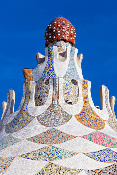 istock Dome of Gingerbread house by Gaudi. 1156711342