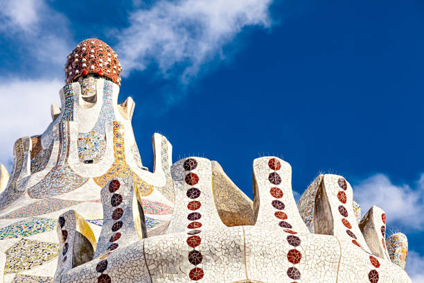 istock Fragment of Gingerbread house by Gaudi. 1156711546