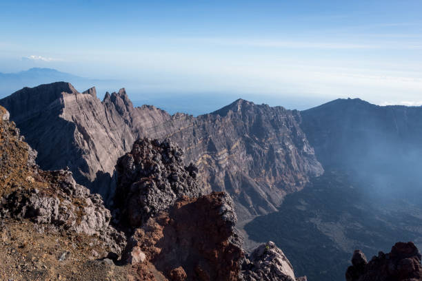 istock A view from 'Puncak Sejati' (3,344m) and its Caldera. Raung is the most challenging of all Java